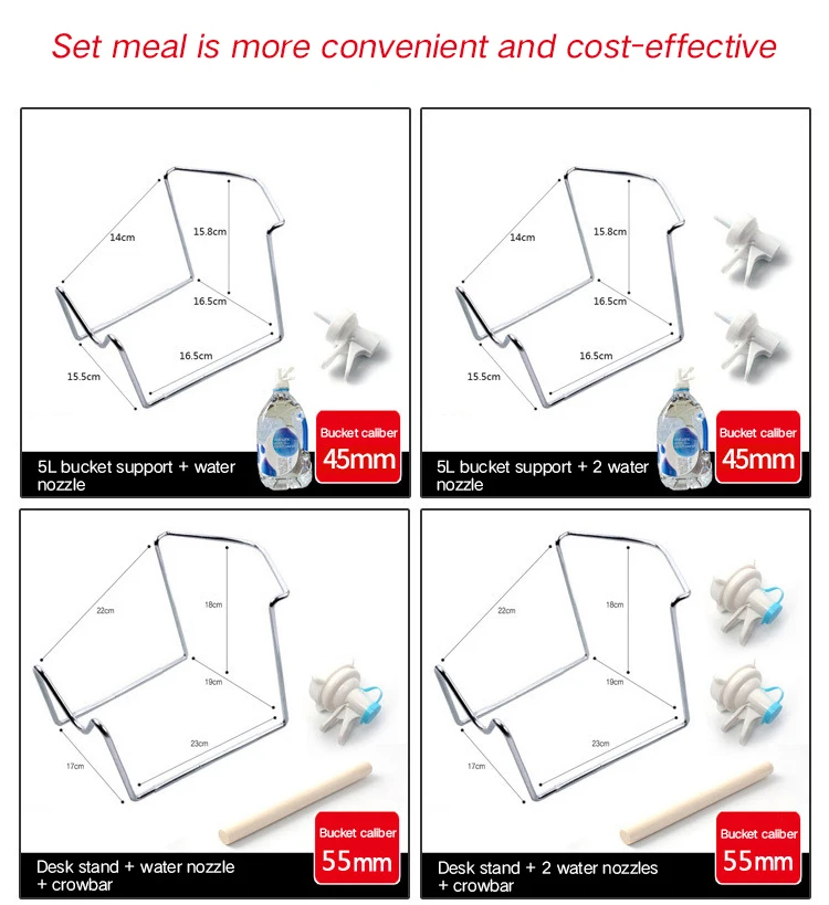 Outdoor folding bucket bracket portable Non Slip drinking water inverted water dispenser bracket