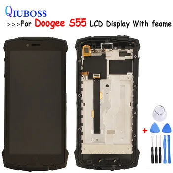 

Doogee S55 LCD Display+Touch Screen With Frame Assembly Repair Part 5.5 inch Phone Accessories