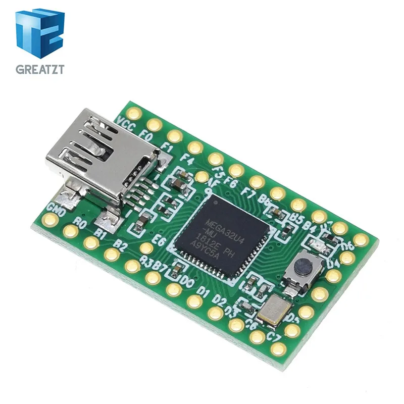 GREATZT Teensy 2.0 USB 2.0 Tastatur Maus Teensy für Arduino AVR ISP Experimentierboard U Disk Mega32u4 NEU – Detail 7