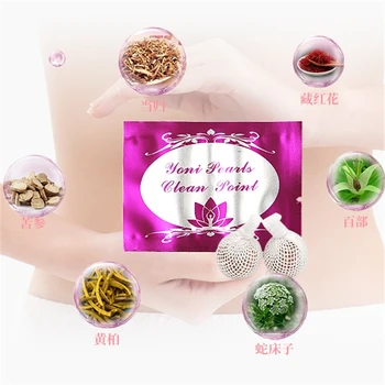 

3PCS Yoni Pearls Medical Tampon Clean Point Vaginal Treatment Tampons Yoni Steam Vaginal Detox Pearl Beauty And Health For Women