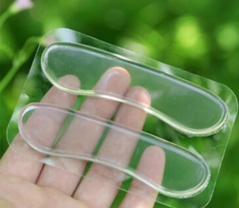 

1Pair Silicone Gel Heel Cushion Protector Foot Feet Care Shoe Insert Pad Insole
