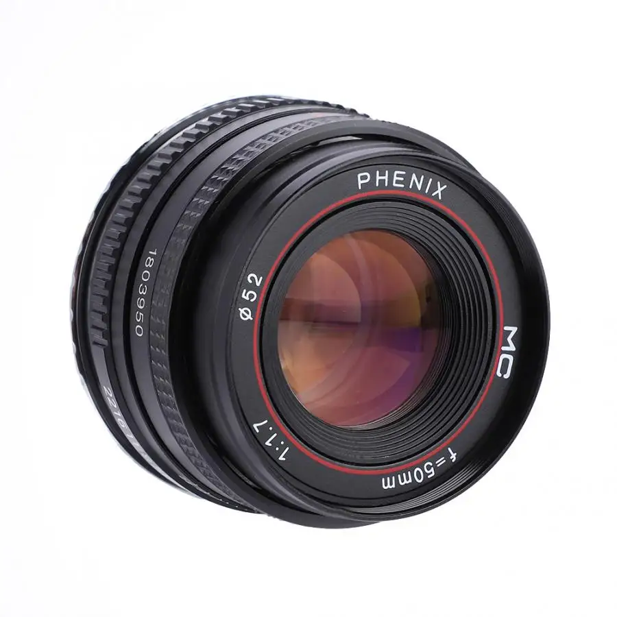 50 мм f1.7 ручная фокусировка Большая диафрагма полная Рамка портретный ручной объектив для Canon DSLR камеры Фирменная Новинка беззеркальная камера