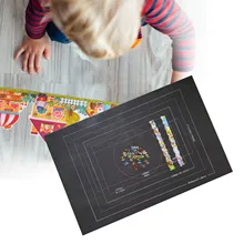 Schnelle Lieferung Puzzle Rolle Lagerung Matte Roll-Up Zu 3000 Pcs Mit Tasche Geliefert Kordelzug Lagerung Taschen Unterstützung Großhandel