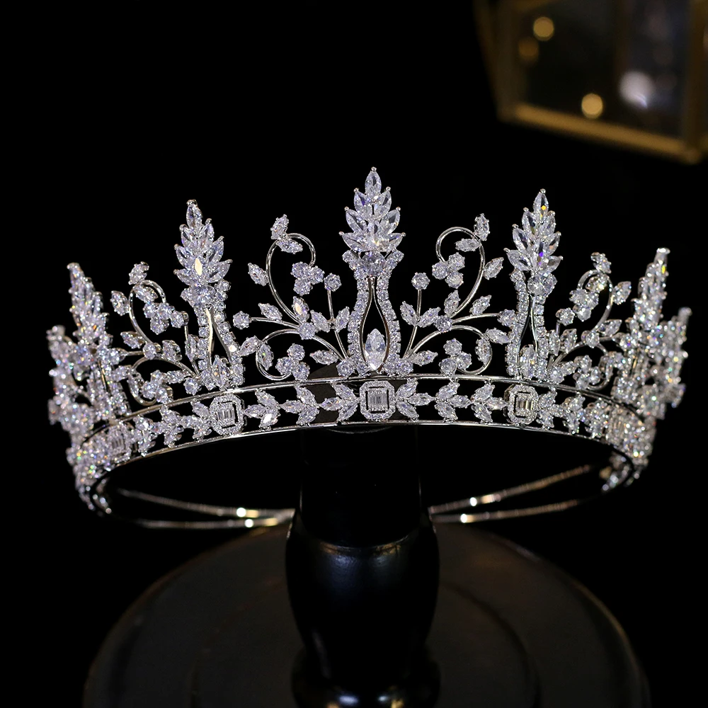 Bridal Hair Accessories Crown Wedding Party Hair Accessories Tiaras Princess Birthday Crown Wedding Dress Accessories