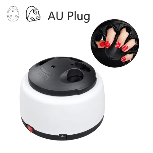 white AU PLUG Электрический паровой УФ гель-лаки для ногтей машина удаления пароход инструмент для снятия гель-лака с ногтей для домашний маникюрный салон - Цвет: white AU PLUG