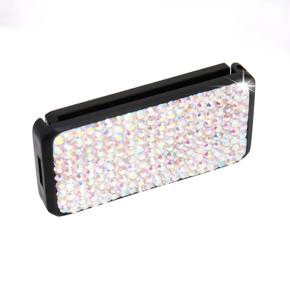 Автомобильные украшения для интерьера стразы фиксаторы автомобильного ремня