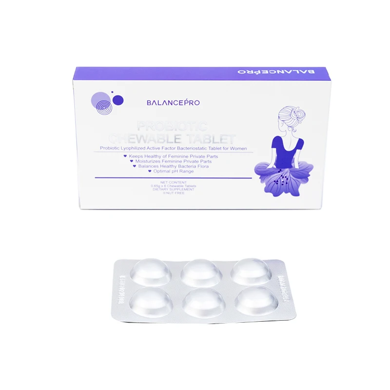 Raw Probiotics Tablet Vaginal Care For Pussy Keep Health of Feminine Private Parts And Daily Vaginal Care Optimal PH Range