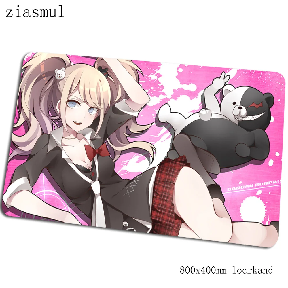 Danganronpa коврик для мыши 80x40 см объемный рисунок компьютерная мышь игровой мат геймпад пк домашний игровой коврик для мыши офисный коврик для мыши - Цвет: Size 800x400x2mm