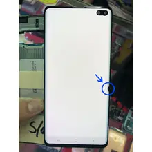 SAMSUNG Galaxy S10 S10E Lcd G9730 S10 artı ekran G9750 süper AMOLED LCD ölü nokta dokunmatik ekran Digitizer montaj