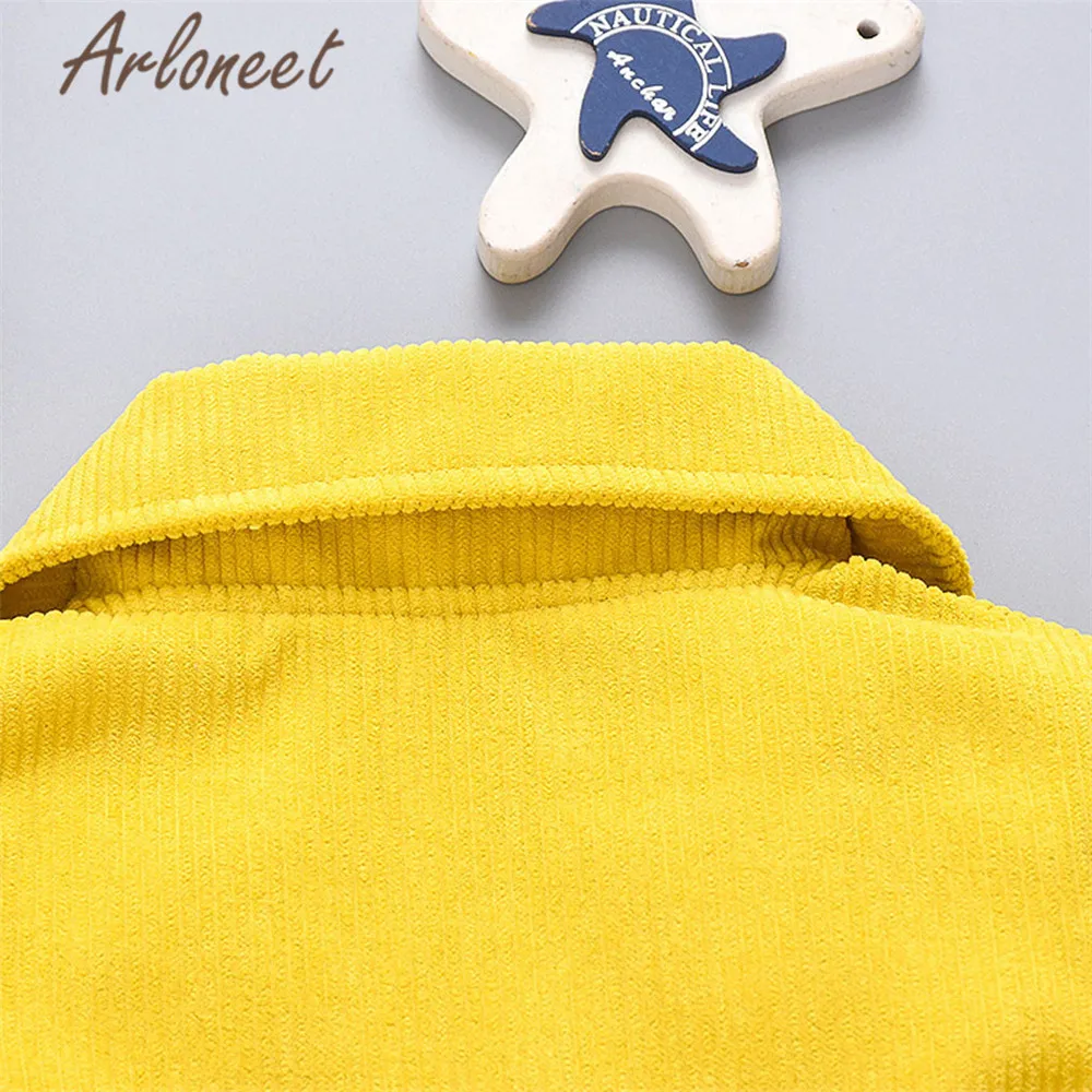 ARLONEET/пальто для новорожденных девочек; теплое зимнее пальто; хлопковая куртка на пуговицах; Верхняя одежда с длинными рукавами; коллекция года; Детское пальто; Верхняя одежда для девочек