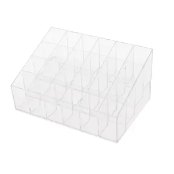 

24 Grids Transparent Acrylic Liquid Pigment Bottles Storage Box Organizers