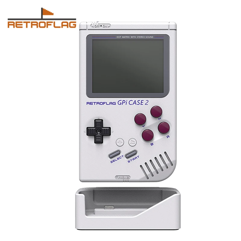 Чехол Retroflag GPi 2 с перезаряжаемой батареей 3-дюймовый ЖК-экран совместимый
