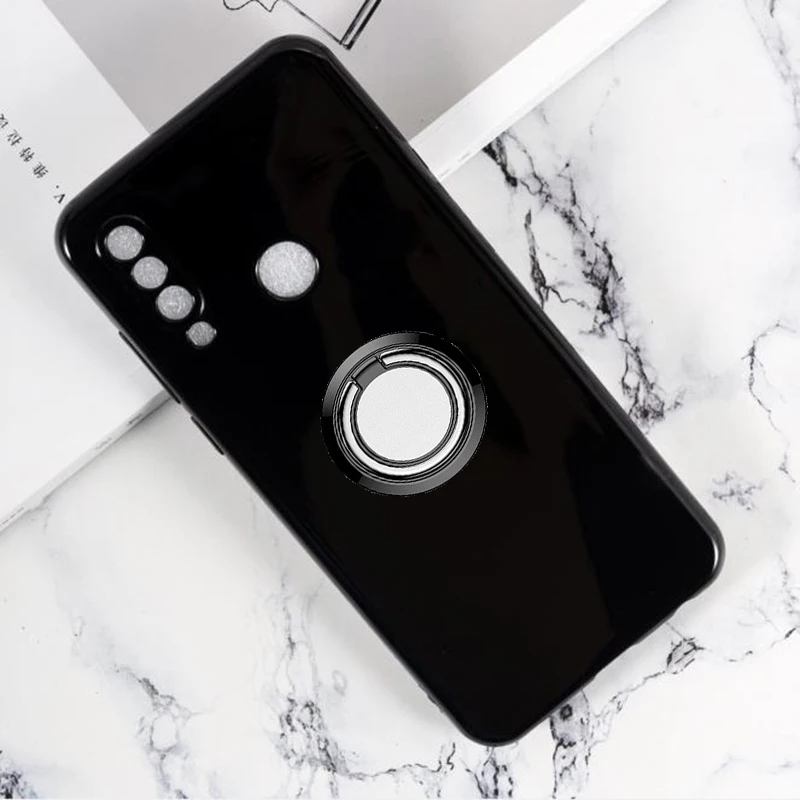 Для Meizu M10 заднее кольцо держатель кронштейн для телефона ТПУ Мягкие силиконовые