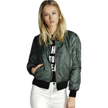 

New Short Women's Jacket Fashion Long Sleeve Slim Biker Motorcycle Soft Zipper Solid Color Coat Jacket