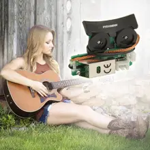Звукосниматель для акустической гитары Fishman VT1 Tail Nail Pickup EQ DIY тюнер Piezo Pickup Эквалайзер система с микрофоном Beat Board