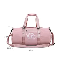 Сухие и влажные разделительные сумки на молнии из ткани Оксфорд женские сумки Наплечные туфли на ремешке позиционная сумка большие емкости Спортивные дорожные сумки