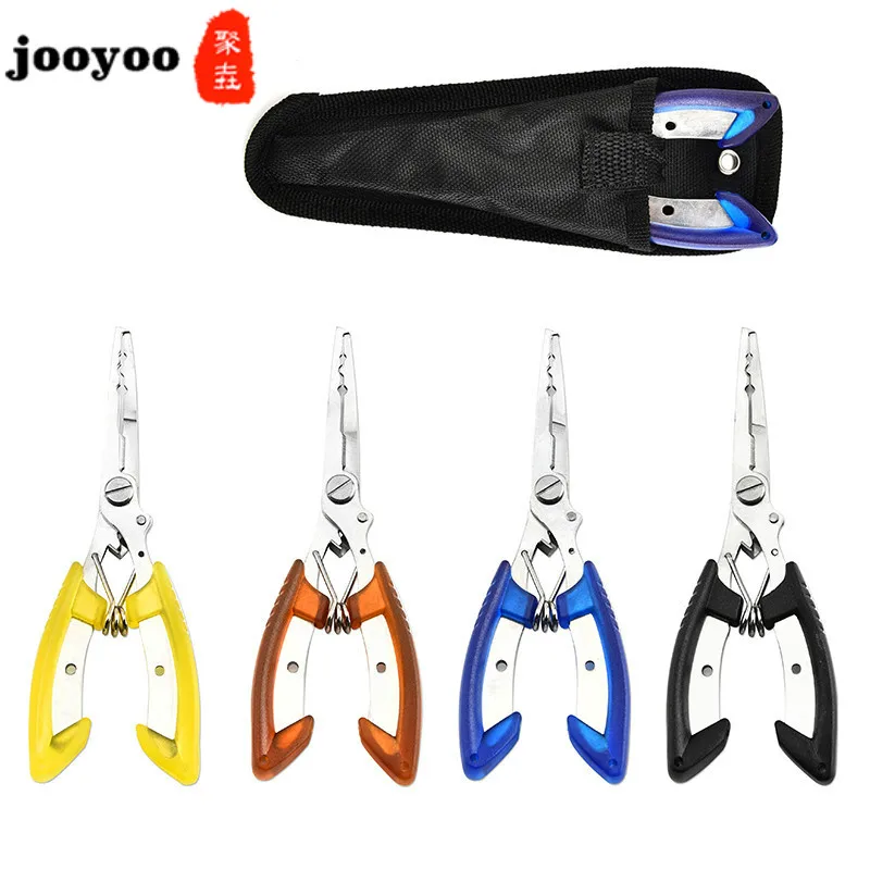 

Fishing Plier Scissor Braid Line Lure Cutter Hook Remover Tackle Tool Cutting Fish Use Tongs Scissors Fishing Pliers jooyoo