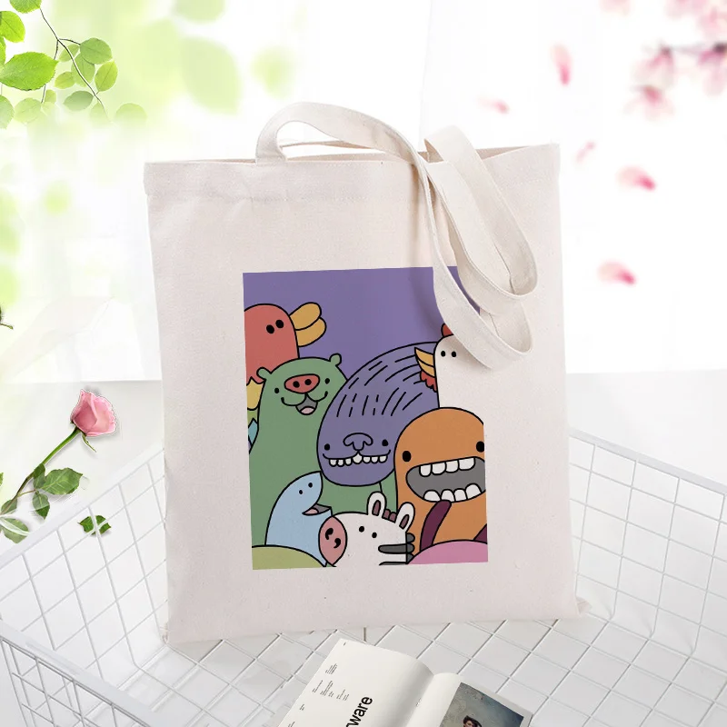 Фиолетовая серия сумки холщовая хозяйственная сумка на заказ Печать сумка с короткими ручками с логотипом текст DIY ежедневное использование экологическая многоразовая утилизация