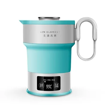 

Household Folding Electric Kettle Life ElementTravel Portable Thermal Insulation Silicon Kettle Electric Kettle 220V Xiaomi