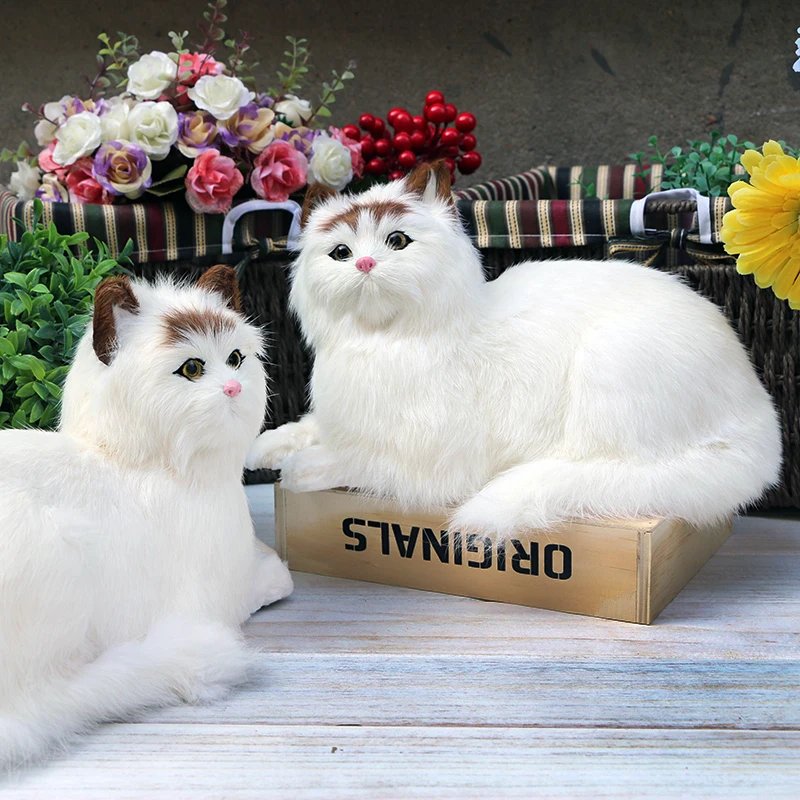 Имитация кота игрушка-животное милая котенок кукла Детская плюшевая модель