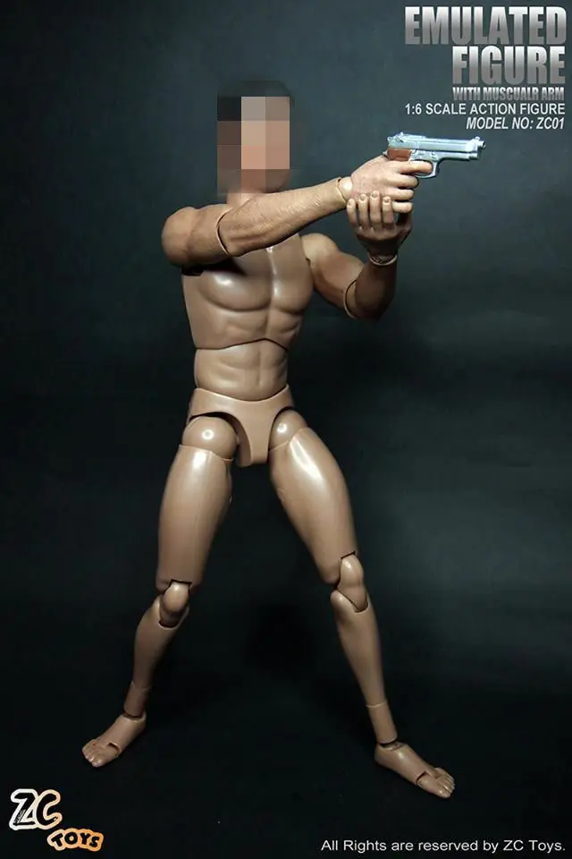Игрушки ZC 1/6 Мужская фигурка модель тела игрушка стандартная мышечная фигурка 12 ''F коллекция