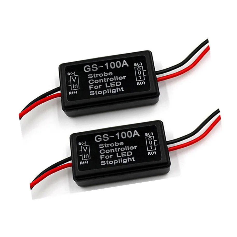 12 в автомобильный Gs-100a Led контроллер вспышки мигалка модуль авто Led Rem стоп-светильник