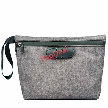 

Smell Proof Bag Carbon Lined Stash Pouch Eliminate Herb Odor Proof Container Case Storage With Hand Strap Scent Isolate Bags