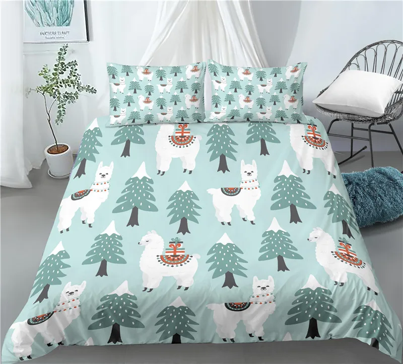 Details about   3D Alpaca Cactus zhuc 690 Bed Pillowcases Quilt Duvet Cover Set Zoe show original title 
