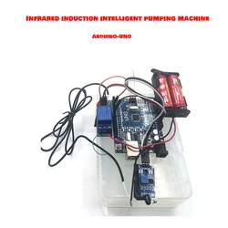 Bomba de agua inteligente de inducción infrarroja Esp8266 Uno, juguete de programación, educación para niños, estudiante, experimento, Div, Invention