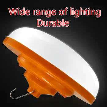 

Outdoor emergency lamp remote control UFO high bright waterproof portable camping lantern night light 3 modes LED camping light