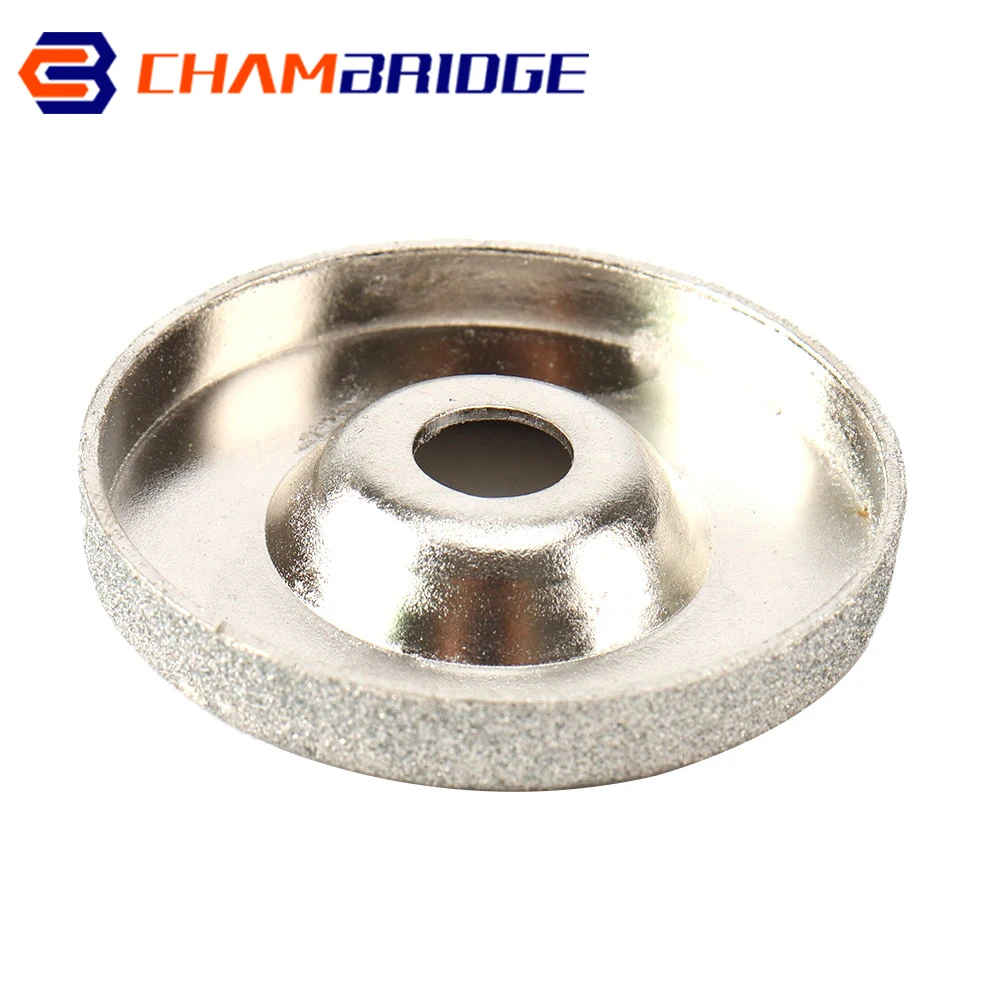 2-10Pcs 50mm Diamond Grinding Wheel Electroplated Circle Disc Grinder Stone Cutting Rotary Tool for Quick Removal Or Trimming grinding disc abrasive wheel grinding wheel