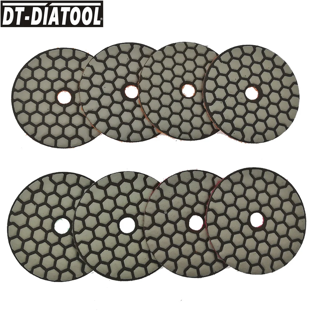DT-DIATOOL 8 шт./компл. диаметр 80 мм/3 дюйма шлифовальные диски с сухой алмазной