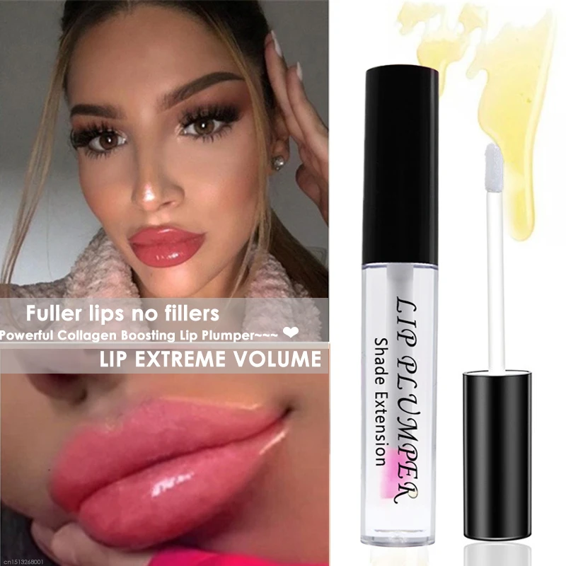 

Lip Plumper Oil Moisturizing Instant Volumising Lips Plumping Long Lasting Natural Lip Repairing Care Reduce Lip Fine Lines Mask