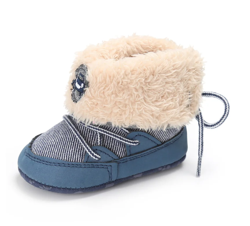 Зимняя детская обувь; нескользящая Мягкая спортивная подошва; теплая зимняя обувь; детские ботинки