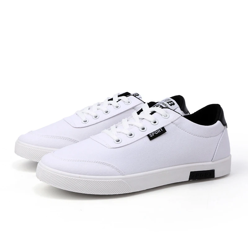 

HAERSHUOA Quality men's canvas shoes four seasons men's casual shoes sport sneakers men's 2A vulcanized shoesMen's shoes