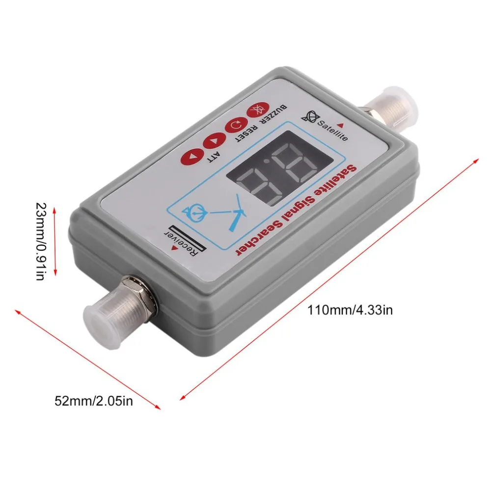 Portable Digital LCD DVB-T JS-SF05 Mini Digital TV Antenna Satellite Signal Finder Meter SATLink TV Signal Searcher Tool