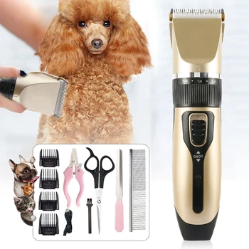 

Professional Electrical Dog Hair Trimmer Rechargeable Pet Dog Grooming Clipper USB Charging Cat Hair Remover Hair Cutter Machine