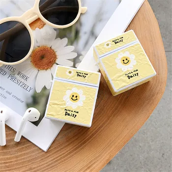 

Cartoon Wireless Earphone Case For Apple AirPods 1 2 Silicone Charging Headphones Case Protective Cover accessories fold case