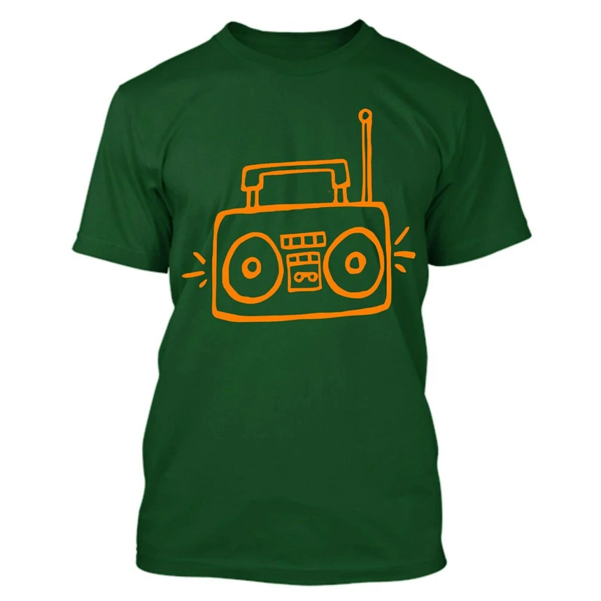 Big Boom Box I Love The 80'S Music T Shirt Tee Plus Size | Мужская одежда