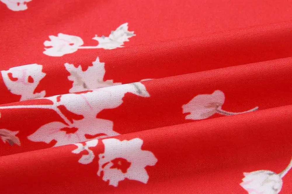 2018 New LOSSKY Women Print Floral Stripe Bohemian Dress V-Neck Sleevele Sexy Button Beach Casual Boho Midi Dress Plus Size 3XL