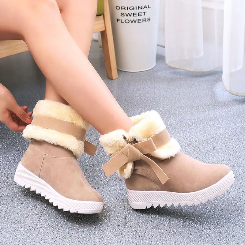

Women Boots Winter Ladies Flat SH