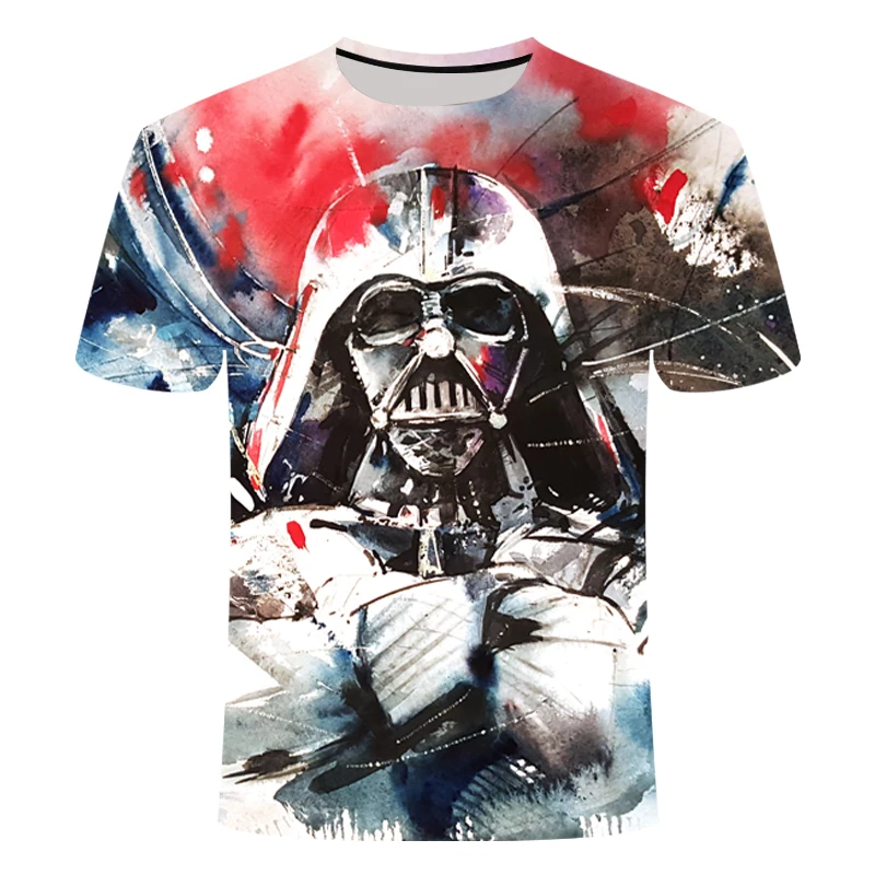 

new t shirt premium men's t-shirts Star Wars cartoon costumes movie t-shirts, harajuku adult darth vader funny men's t-shirt