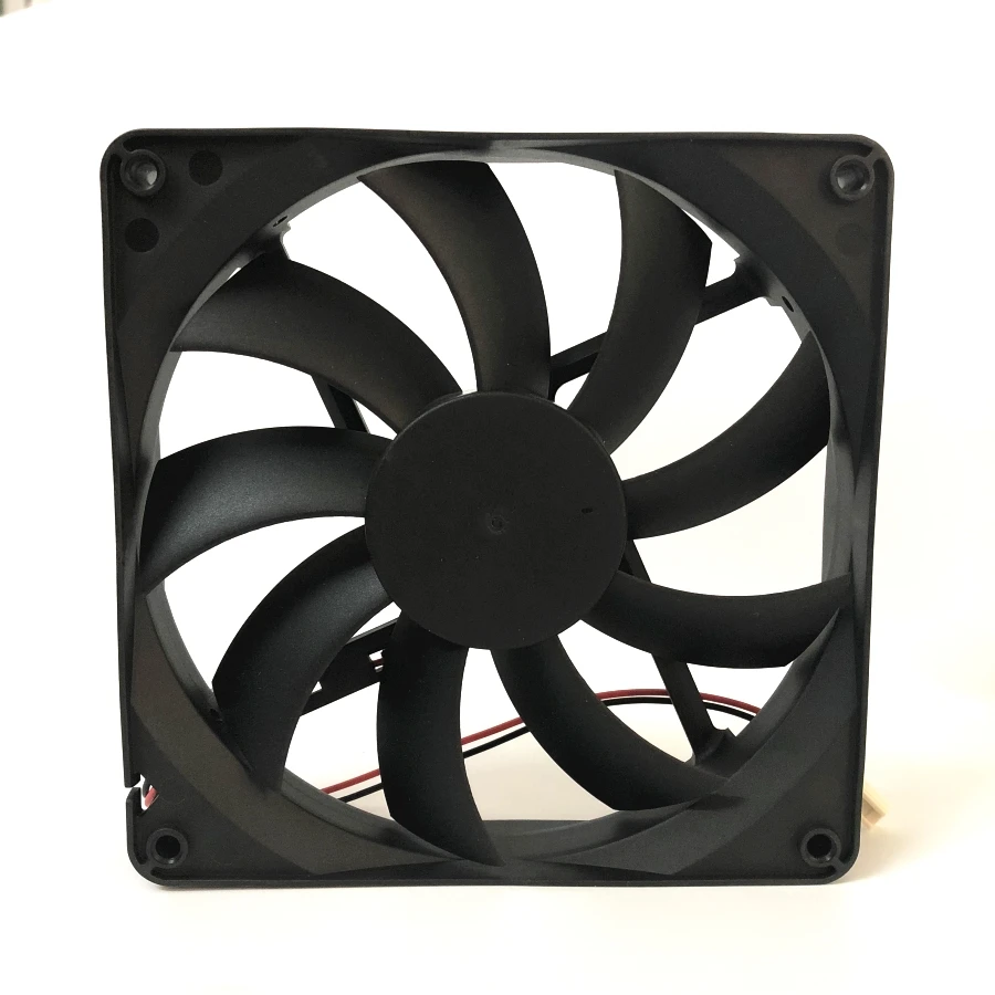 Silencioso Ventilador de Refrigeração 135 Milímetros 13525 135*135*25 mm Chassis fã 13525 13.5 Centímetros Fina 12v 0.4a 2pin - Imagem 3