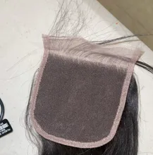 Lumiere-mechones de cabello humano mechones de cabello suelto de ondas profundas con cierre y 3/4 mechones 100% cabello humano para mujer negra, cabello Remy