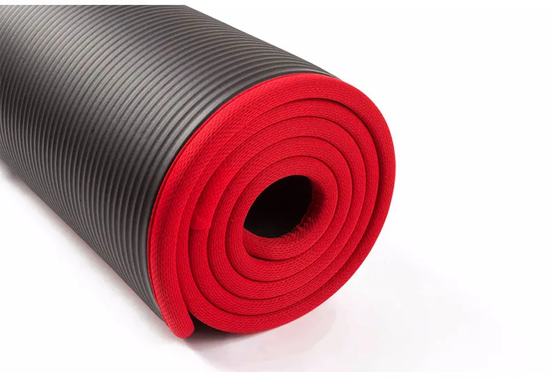 10mm Yoga Mat Extra Thick 1830*610mm NRB Non-slip Pillow Mat For Men Women Fitness Tasteless Gym Exercise Pads Pilates Yoga Mat