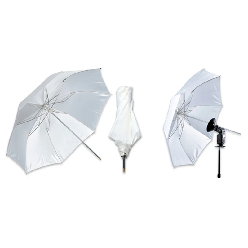 Godox AD-S5 화이트 접이식 디퓨저 소프트 우산, WITSTRO AD-180 AD-360 플래시 스피드라이트용, 37 인치