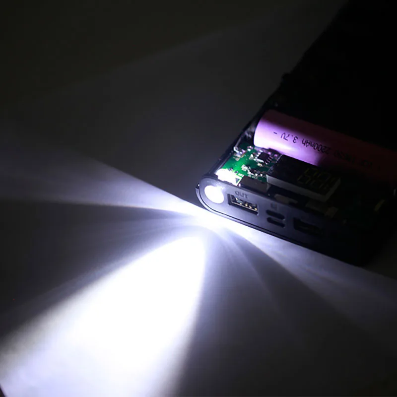 3 зарядных Potrs для тип-c/микро/Ios DIY power Bank 8*18650 чехол для батареи коробка Led power bank Коробка Чехол для зарядки