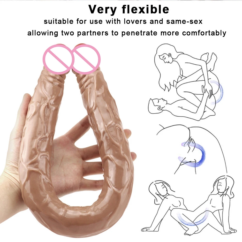 Фаллоимитатор для анального двухсторонний фаллоимитатор с двойной длинной