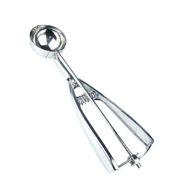 Ice Cream Scoops, Stainless Steel Ice Cream Spoons Fruit And Fruit Digger Kitchen Gadgets88 - Цвет: S