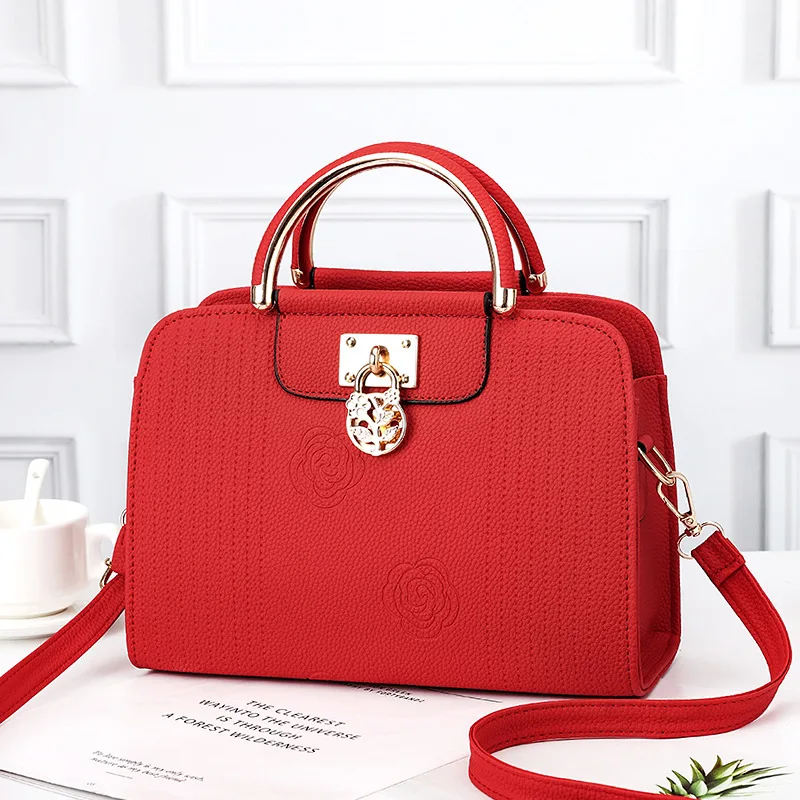 

[] 2019 New Style WOMEN'S Bag Workplace Commuting Handbag Women's Mommy Bag Shoulder Simple Bag